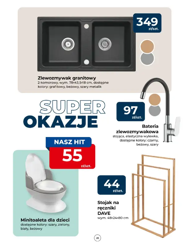 PSB Mrówka - gazetka promocyjna Gazetka od czwartku 14.05 do soboty 23.05 - strona 20