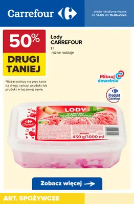 Carrefour - gazetka promocyjna Do -60% TANIEJ! od czwartku 14.05 do soboty 16.05 - strona 5