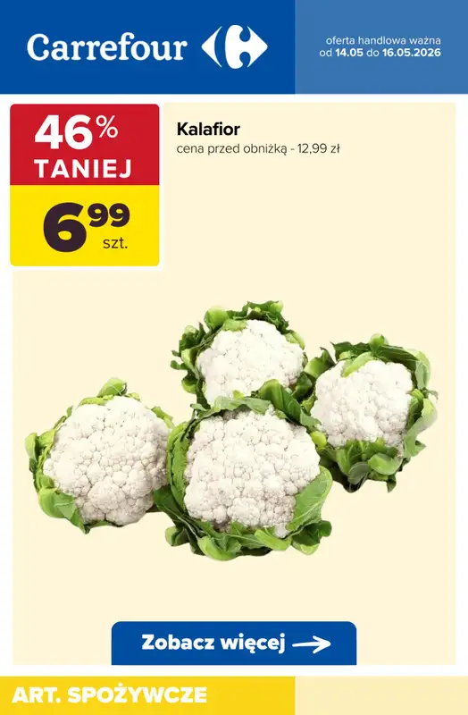 Carrefour - gazetka promocyjna Do -60% TANIEJ! od czwartku 14.05 do soboty 16.05 - strona 7