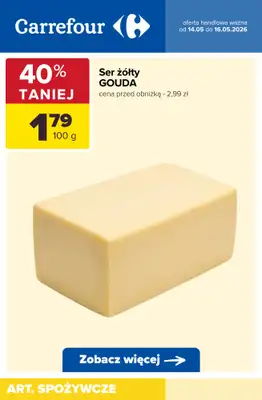 Carrefour - gazetka promocyjna Do -60% TANIEJ! od czwartku 14.05 do soboty 16.05 - strona 9