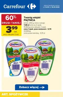 Carrefour - gazetka promocyjna Do -60% TANIEJ! od czwartku 14.05 do soboty 16.05 - strona 2