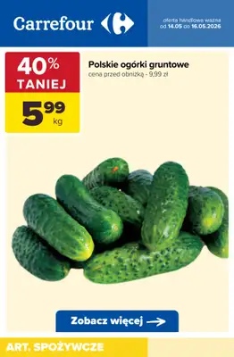 Carrefour - gazetka promocyjna Do -60% TANIEJ! od czwartku 14.05 do soboty 16.05 - strona 8