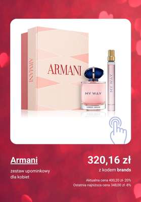 Armani zestaw upominkowy dla kobiet