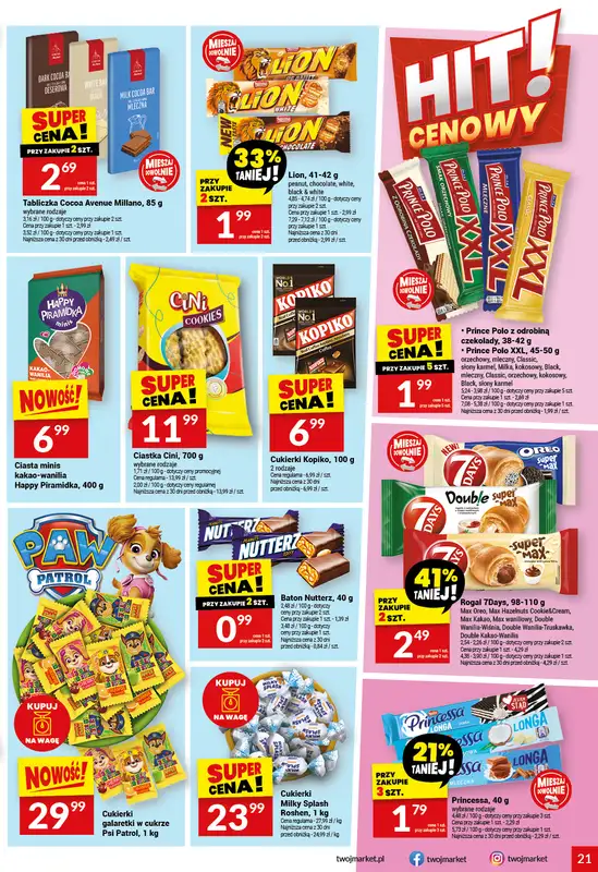 Twój Market - gazetka promocyjna Gazetka od środy 13.05 do wtorku 19.05 - strona 21