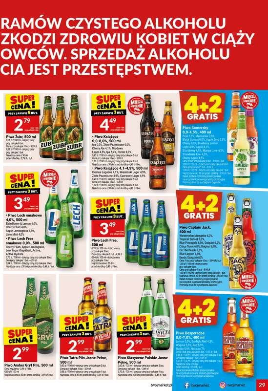 Twój Market - gazetka promocyjna Gazetka od środy 13.05 do wtorku 19.05 - strona 29