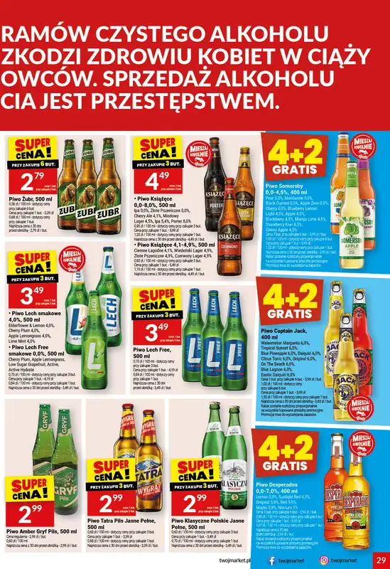 Twój Market - gazetka promocyjna Gazetka od środy 13.05 do wtorku 19.05 - strona 29
