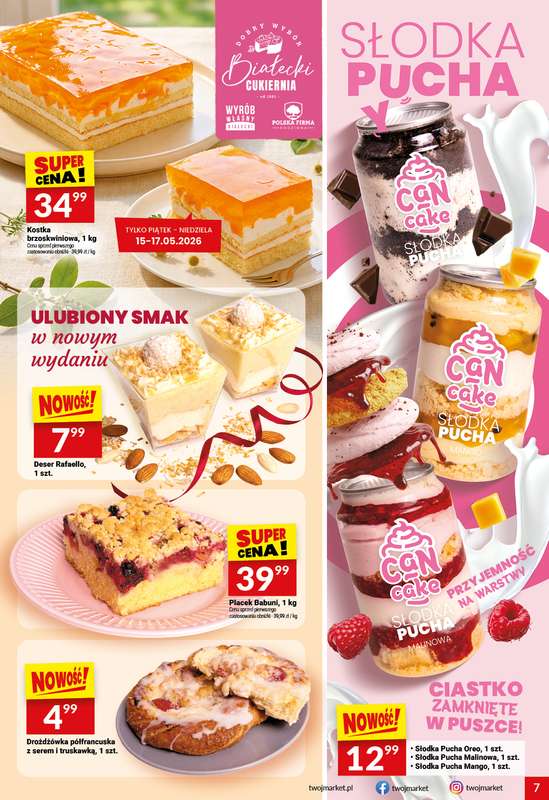 Twój Market - gazetka promocyjna Gazetka od środy 13.05 do wtorku 19.05 - strona 7