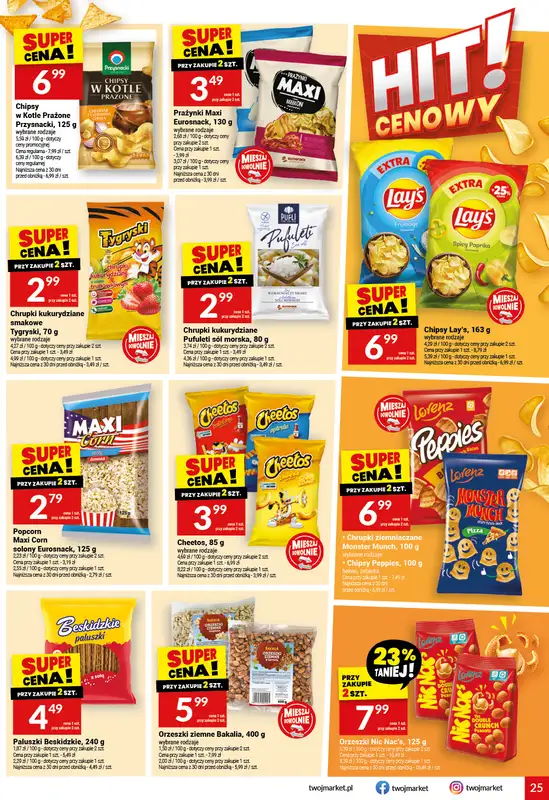 Twój Market - gazetka promocyjna Gazetka od środy 13.05 do wtorku 19.05 - strona 25