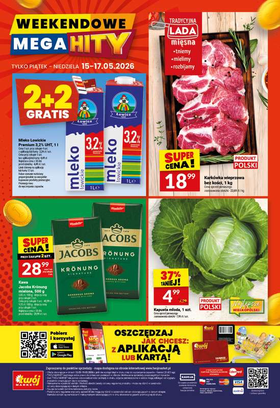 Twój Market - gazetka promocyjna Gazetka od środy 13.05 do wtorku 19.05 - strona 32