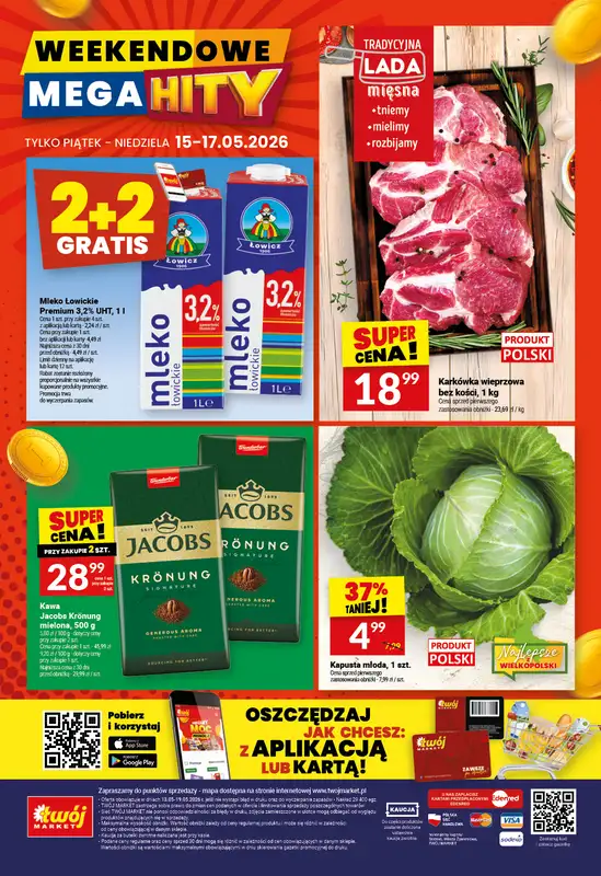 Twój Market - gazetka promocyjna Gazetka od środy 13.05 do wtorku 19.05 - strona 32