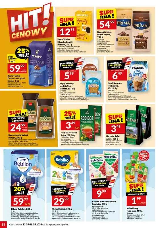 Twój Market - gazetka promocyjna Gazetka od środy 13.05 do wtorku 19.05 - strona 18