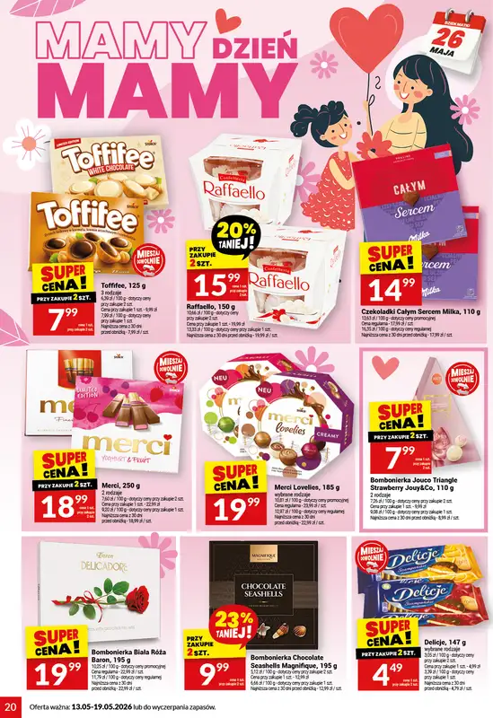 Twój Market - gazetka promocyjna Gazetka od środy 13.05 do wtorku 19.05 - strona 20