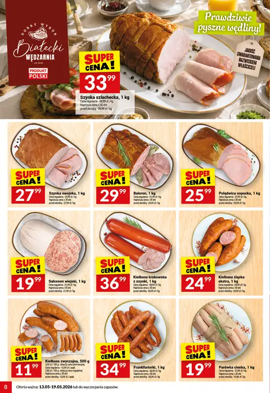 Twój Market - gazetka promocyjna Gazetka od środy 13.05 do wtorku 19.05 - strona 8