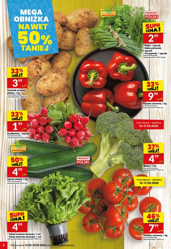 Twój Market - gazetka promocyjna Gazetka od środy 13.05 do wtorku 19.05 - strona 4