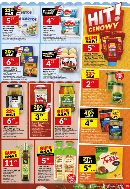 Twój Market - gazetka promocyjna Gazetka od środy 13.05 do wtorku 19.05 - strona 13