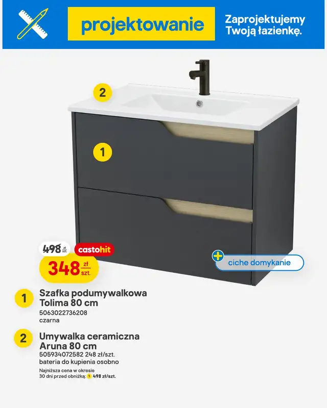 Castorama - gazetka promocyjna Kuchnia, garderoba, łazienka od środy 13.05 do wtorku 26.05 - strona 10