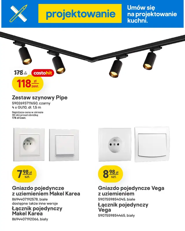Castorama - gazetka promocyjna Kuchnia, garderoba, łazienka od środy 13.05 do wtorku 26.05 - strona 5