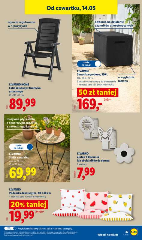 Lidl - gazetka promocyjna Katalog od poniedziałku 11.05 do soboty 16.05 - strona 45