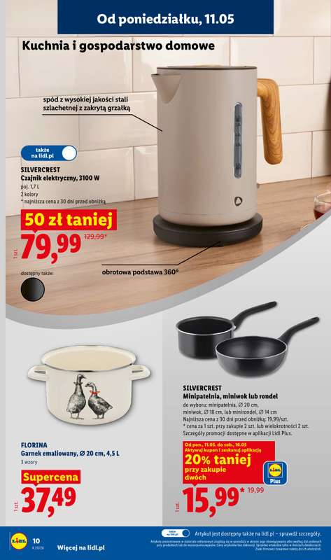 Lidl - gazetka promocyjna Katalog od poniedziałku 11.05 do soboty 16.05 - strona 14