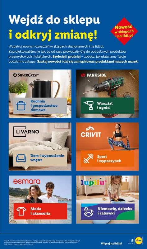 Lidl - gazetka promocyjna Katalog od poniedziałku 11.05 do soboty 16.05 - strona 5