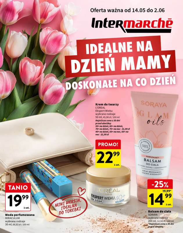 Intermarche - gazetka promocyjna Katalog Dzień Matki od czwartku 14.05 do wtorku 02.06