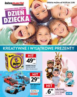 Intermarche - gazetka promocyjna Katalog Dzień Dziecka od czwartku 14.05 do wtorku 02.06