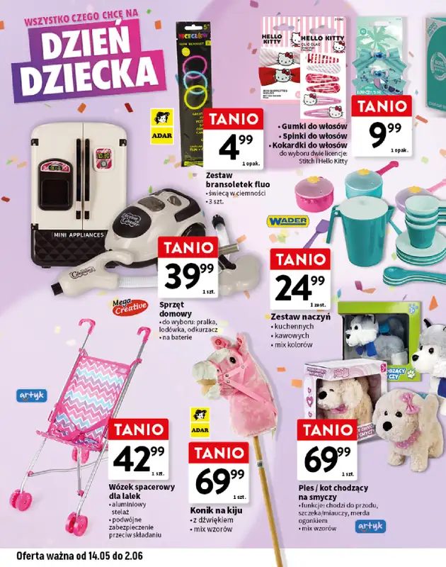 Intermarche - gazetka promocyjna Katalog Dzień Dziecka od czwartku 14.05 do wtorku 02.06 - strona 4