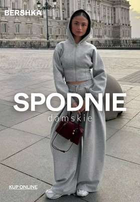 Bershka - gazetka promocyjna Spodnie damskie WIDE LEG od wtorku 12.05 
