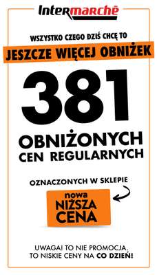 Intermarche - gazetka promocyjna Jeszcze więcej obniżek od czwartku 14.05 do środy 20.05
