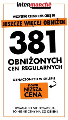 Intermarche - gazetka promocyjna Jeszcze więcej obniżek od czwartku 14.05 do środy 20.05