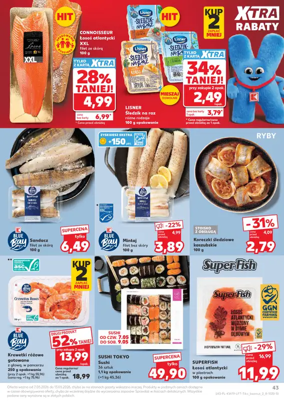 Kaufland - gazetka promocyjna Gazetka Tygodnia od czwartku 07.05 do środy 13.05 - strona 43