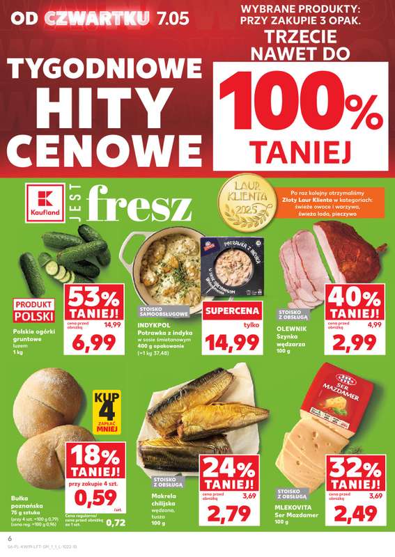 Kaufland - gazetka promocyjna Gazetka Tygodnia od czwartku 07.05 do środy 13.05 - strona 6