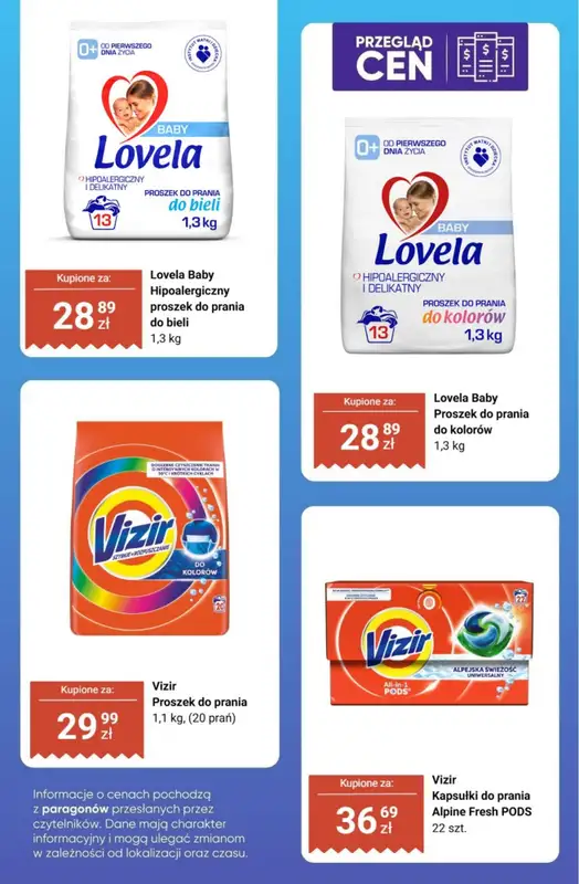 Biedronka - gazetka promocyjna Produkty do PRANIA i PŁUKANIA - przegląd cen od czwartku 14.05 do soboty 16.05 - strona 4