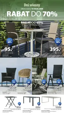 Jysk - gazetka promocyjna Dni Wiosny. Rabat do 70% od środy 13.05 do wtorku 19.05 - strona 2