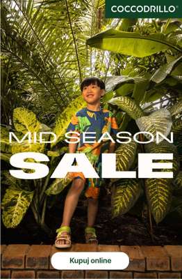 Coccodrillo - gazetka promocyjna Mid season Sale od wtorku 12.05 do wtorku 26.05