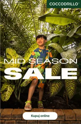Coccodrillo - gazetka promocyjna Mid season Sale od wtorku 12.05 do wtorku 26.05