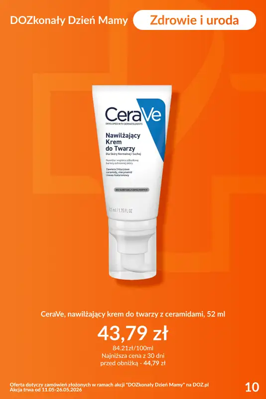 Dzień Matki - gazetka promocyjna DOZ.PL I DOZkonały Dzień Mamy! Oferty do -20% od poniedziałku 11.05 do wtorku 26.05 - strona 10