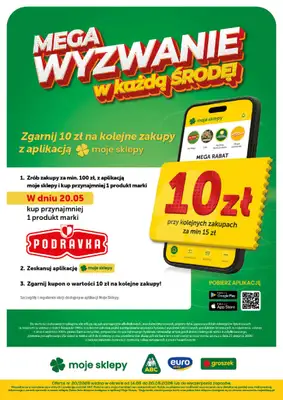 Groszek - gazetka promocyjna Gazetka Supermarket  do środy 20.05 - strona 28