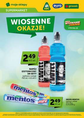 Groszek - gazetka promocyjna Gazetka Supermarket  do środy 20.05