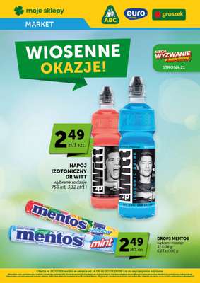 Euro Sklep - gazetka promocyjna Gazetka Market  do środy 20.05