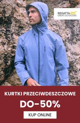 Regatta - gazetka promocyjna Kurtki przeciwdeszczowe nawet do -50% taniej od wtorku 12.05 do czwartku 21.05