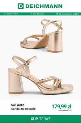 Deichmann - gazetka promocyjna Czółenka na specjalne okazje od wtorku 12.05  - strona 5