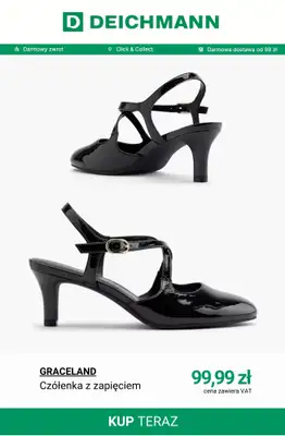 Deichmann - gazetka promocyjna Czółenka na specjalne okazje od wtorku 12.05  - strona 7