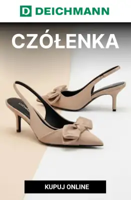 Deichmann - gazetka promocyjna Czółenka na specjalne okazje od wtorku 12.05 