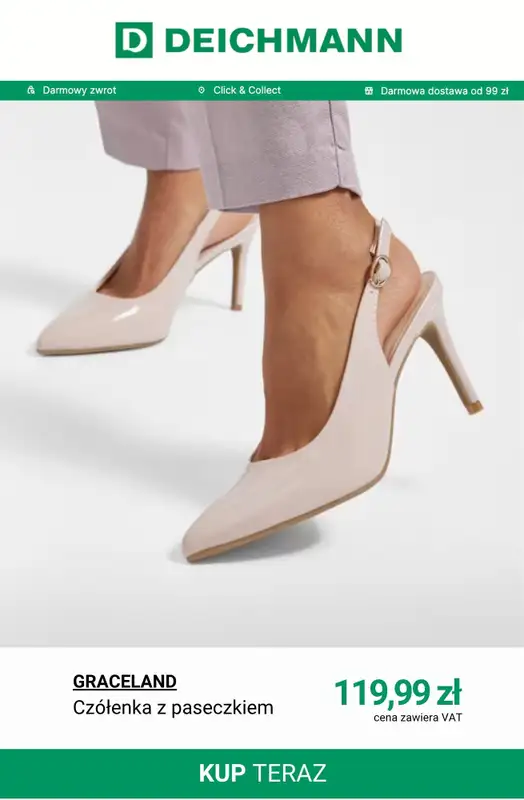 Deichmann - gazetka promocyjna Czółenka na specjalne okazje   - strona 2