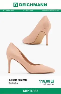 Deichmann - gazetka promocyjna Czółenka na specjalne okazje od wtorku 12.05  - strona 3