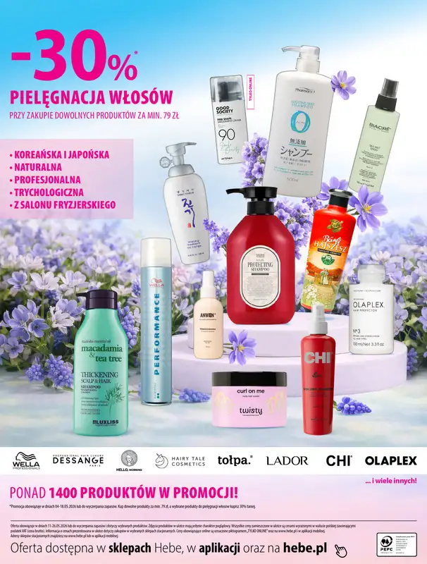 Hebe - gazetka promocyjna Ulotka od wtorku 12.05 do wtorku 26.05 - strona 4