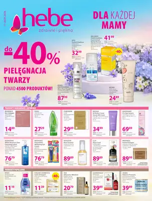 Hebe - gazetka promocyjna Ulotka od wtorku 12.05 do wtorku 26.05