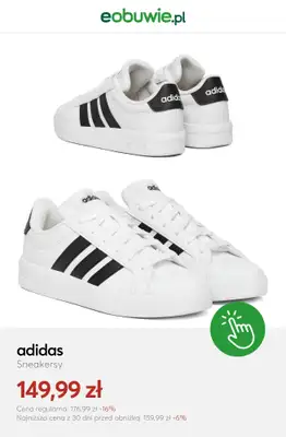 eobuwie.pl - gazetka promocyjna Sneakersy adidas dla niej – sprawdź okazje od wtorku 12.05  - strona 4