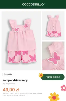 Coccodrillo - gazetka promocyjna Dziecięce komplety na lato od wtorku 12.05 do poniedziałku 25.05 - strona 2